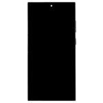 LCD display + Dotyk + Přední Kryt pro Samsung S918B Galaxy S23 Ultra Phantom Black