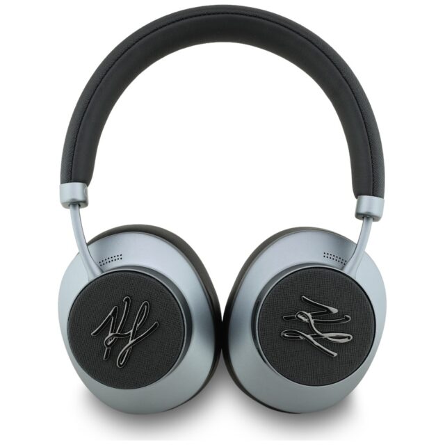 Headphones Karl Lagerfeld Grained Initials Bluetooth ANC black - imagine 4
