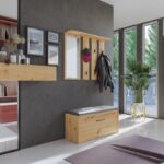 PARMA closet 100x35x180 cm  artisan oak - imagine 5