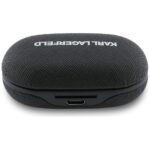 Earphone TWS Karl Lagerfeld Saffiano    Logo ENC black - imagine 3