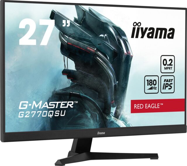 iiyama G-MASTER G2770QSU-B6 computer monitor 68.6 cm (27 ) 2560 x 1440 pixels Wide Quad HD LED Black - imagine 2