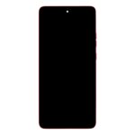 Motorola G86 LCD Display + Dotyková Deska + Přední Kryt Red (Chrysanthemum) (Service Pack)