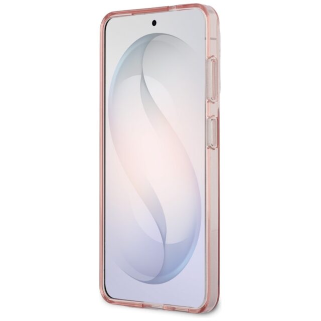 Case Guess IML Gradient Triangle MagSafe for Samsung Galaxy S26 pink - imagine 5