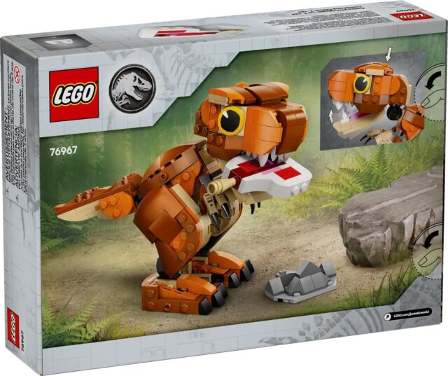LEGO JURASSIC WORLD 76967 Little Eatie T-Rex - imagine 2