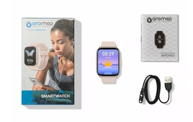 SMARTWATCH ORO FIT PRO GT PINK OROMED - imagine 5
