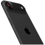 Spigen Optik Pro L-Series Glas.TR "EZ FIT" Camera Lens Glass for iPhone Air 2pcs Black - imagine 3