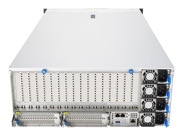 ASUS ESC8000A-E13P LGA 6096 Rack (4U) Silver  Black - imagine 4