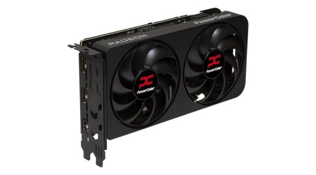 Graphics card. PowerColor RX9060XT 8G-A - imagine 4