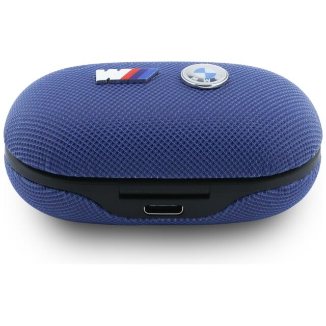 Headphones Bluetooth TWS BMW Metal Logo ENC blue - imagine 4