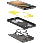 Etui Spigen Tough Armor Mag MagSafe do  Samsung Galaxy S26+ gunmetal - imagine 6