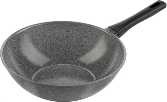 ZWILLING TERRENO PLUS Ceramic Wok - 28 cm  Gray - imagine 8