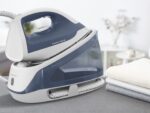 Tefal Express Optimal SV4110 2200 W 1.2 L Ceramic Express Glide Blue  White - imagine 6