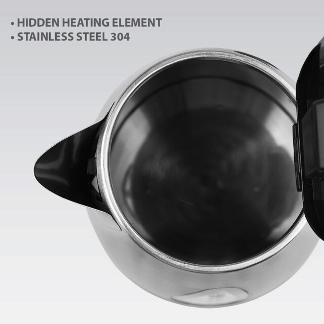 Electric kettle MAESTRO MR-029NEW 1l Stainless steel 1600 W - imagine 3