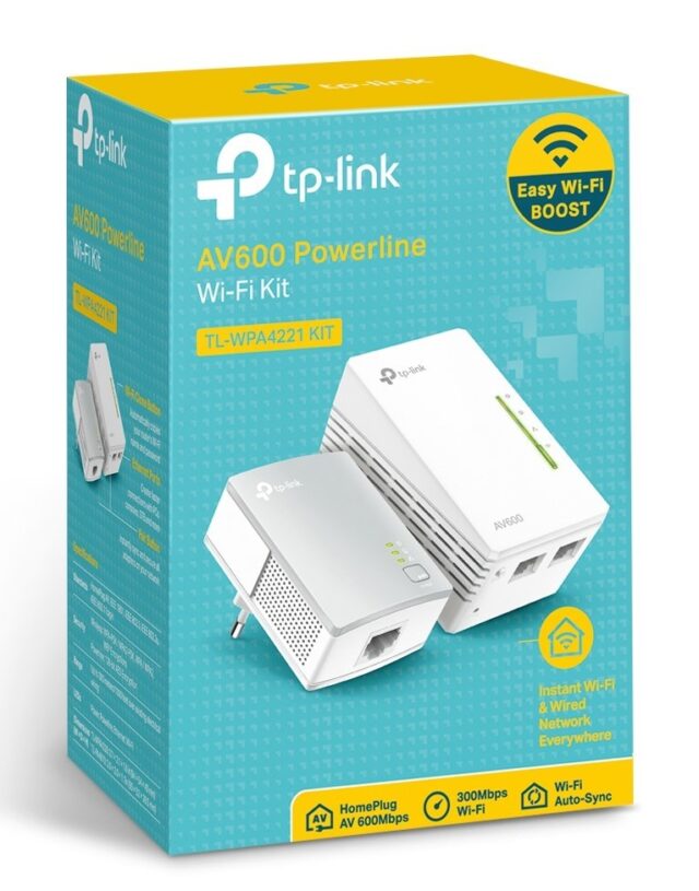 TP-Link AV600 600 Mbit/s Ethernet LAN Wi-Fi White 1 pc(s) - imagine 4