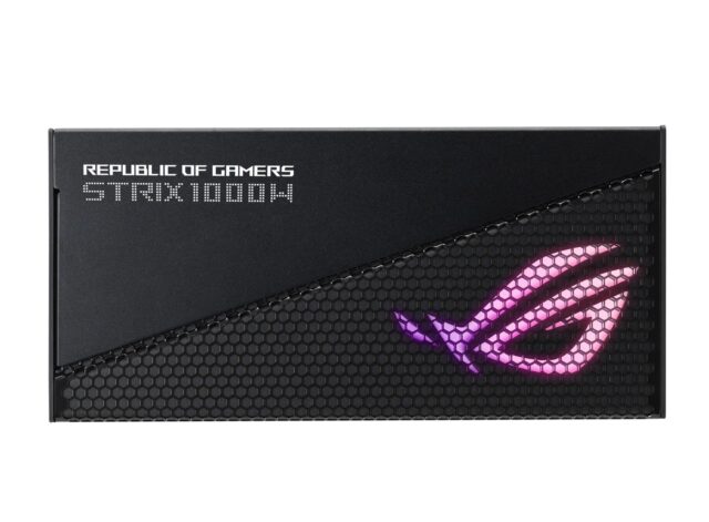 ASUS ROG Strix 1000W Gold Aura Edition power supply unit 20+4 pin ATX ATX Black - imagine 2