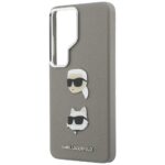 Case Karl Lagerfeld Saffiano Double      Heads Metal for Samsung Galaxy S26 Ultra silver - imagine 6