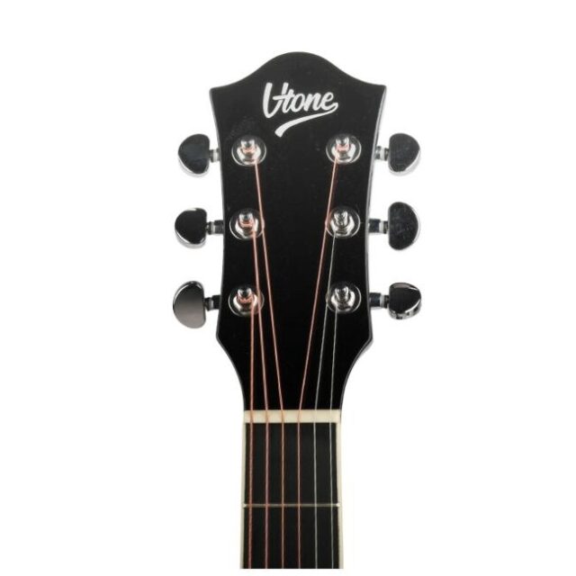 V-TONE AG Two BK - 4/4 acoustic guitar  black - imagine 4
