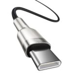 Baseus CATJK-C01 mobile phone cable Black 1 m USB C - imagine 3