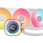 Corsair iCUE LINK TITAN 360 RX LCD Processor All-in-one liquid cooler 12 cm White 1 pc(s)