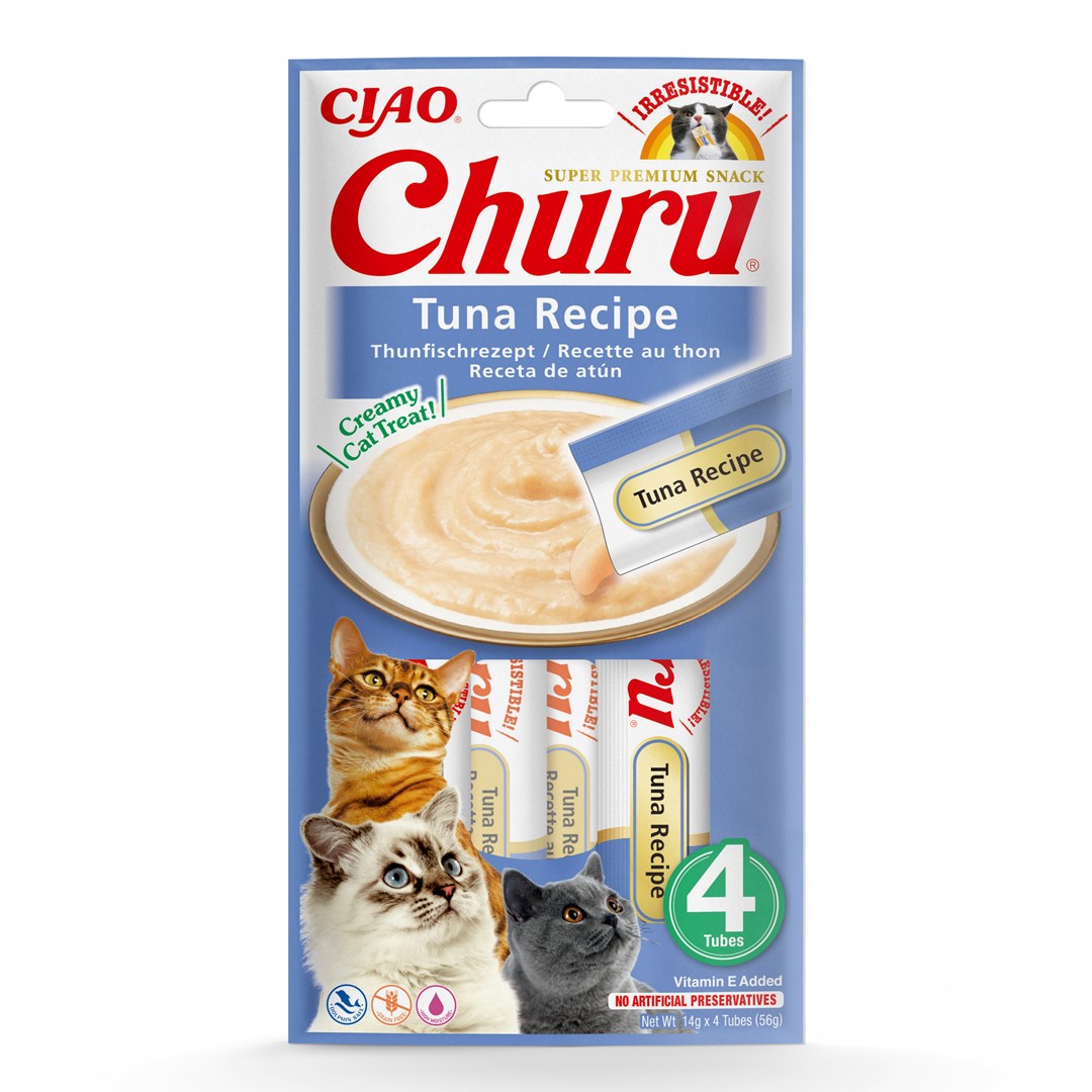 cps-a5d7647f04784f4c65155a998219134b-2026-03-28-22-50-30 INABA Churu Tuna Recipe - cat treats - 4x14 g - imagine 1