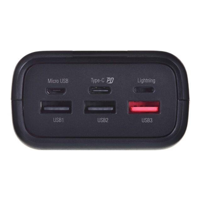 Silicon Power QX55 Powerbank Lithium Polymer (LiPo) 30000 mAh Black - imagine 4