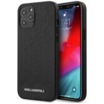 Karl Lagerfeld KLHCP12LPUKBK iPhone 12 Pro Max 6,7" black hardcase Kameo