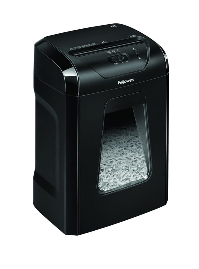 Fellowes Aktenvernichter Powershred   12C      schwarz - imagine 3
