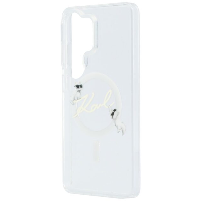 Case Karl Lagerfeld IML KC Script        MagSafe for Samsung Galaxy S26 Ultra transparent - imagine 7