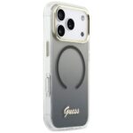 Case Guess IML Gradient Script Metal     MagSafe for iPhone 17 Pro Max black - imagine 4