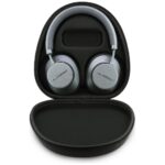 Over-Ear Headphones Karl Lagerfeld Saffiano Elongated Bluetooth ANC grey - imagine 4