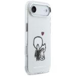 Etui Karl Lagerfeld Karl & Choupette      Back MagSafe do iPhone Air przezroczysty - imagine 4