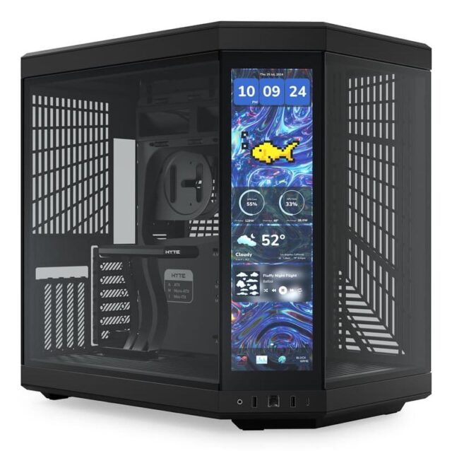 HYTE Y70 touch infinite Midi Tower Black - imagine 7