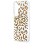 Case Guess IML Leopard Print Triangle    MagSafe for Samsung Galaxy S26 brown - imagine 6