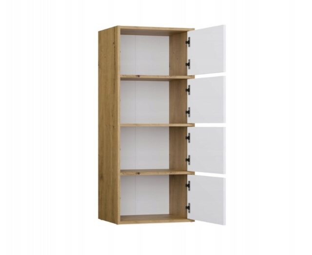 ALMA CHEST OF DRAWERS ARTISAN OAK/WHITE - imagine 3