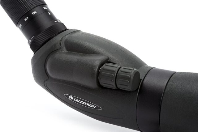 Celestron TrailSeeker 80-45 Degree spotting scope 60x BaK-4 Black - imagine 6