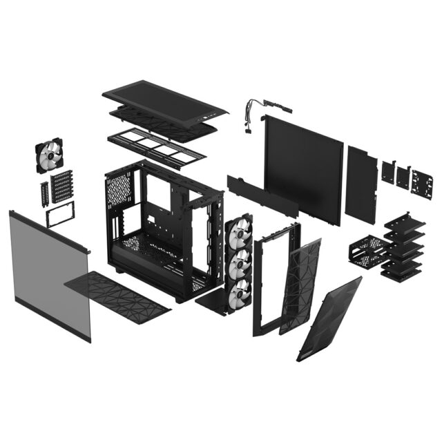 Fractal Design Meshify 2 RGB Black - imagine 3