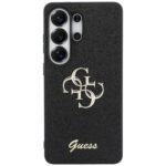 Case Guess Fixed Glitter Big 4G Metal    Logo for Samsung Galaxy S26 Ultra black - imagine 3