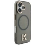 Case Karl Lagerfeld IML K Head Logo      MagSafe for iPhone 17 black - imagine 4