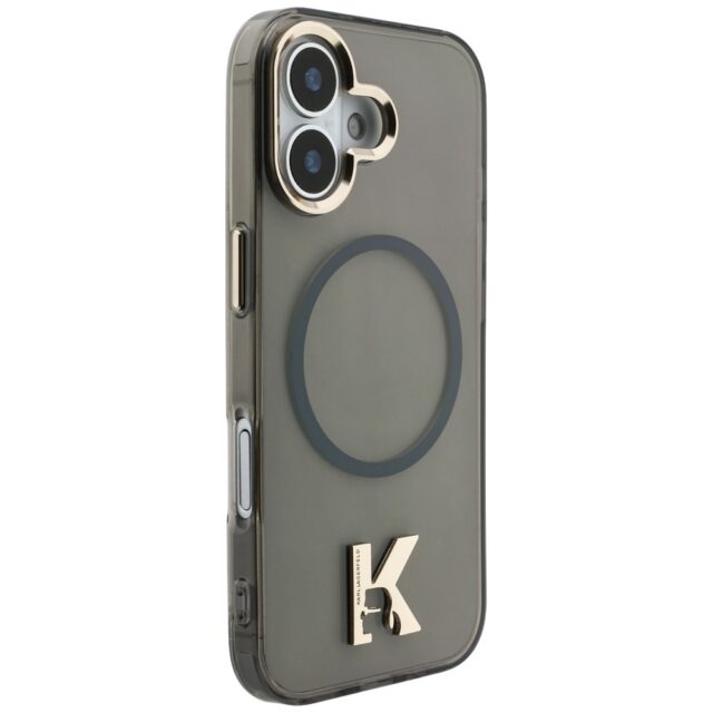 Case Karl Lagerfeld IML K Head Logo      MagSafe for iPhone 17 black - imagine 4