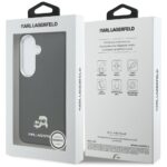 Karl Lagerfeld Grained PU Leather K&CH Heads Magnetic Zadní Kryt pro Samsung Galaxy S26 Black - imagine 8