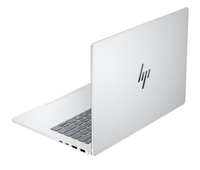 HP OmniBook 7 AI 14-fr0220nw Ultra 5 225U 14 2K OLED 300nits LBL 16GB LPDDR5-7467 SSD512 Intel Graphics Cam 5 Mpx IR 68Wh Win11 Glacial Silver 2Y - imagine 3