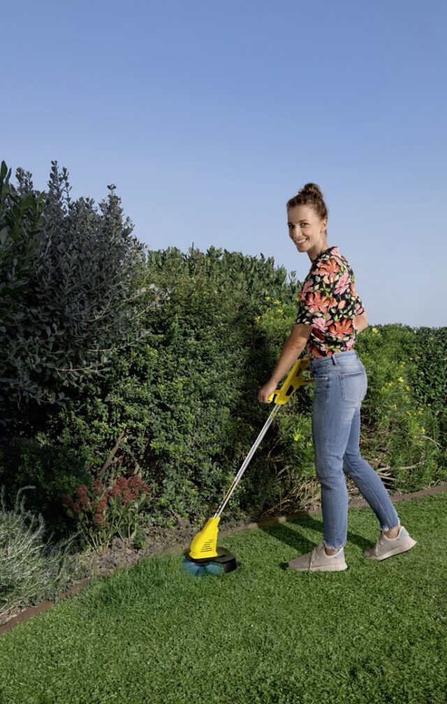 Kärcher LTR 18-25 Battery 25 cm Cordless grass trimmer Black Yellow - imagine 5