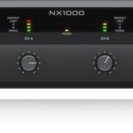 Behringer NX1000 audio amplifier Performance/stage Black