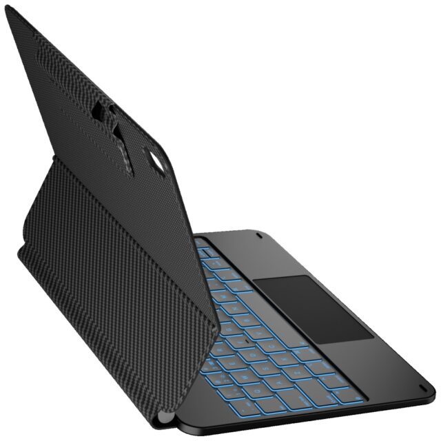 Case Typecase Edge+ with keyboard for iPad 11" A16 2025 / iPad 10.9' 2022 carbon fiber - imagine 7