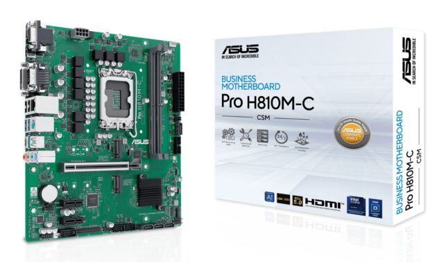 ASUS PRO H810M-C-CSM Intel H810 LGA 1851 (Socket V1) micro ATX - imagine 8