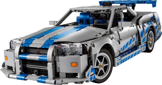 LEGO TECHNIC 42210 2 Fast 2 Furious Nissan Skyline GT-R (R34) - imagine 8