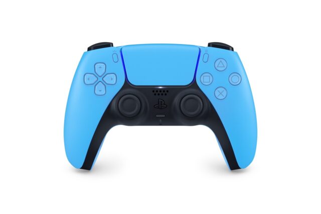 Wireless controller Sony PlayStation 5 DualSense gamepad Starlight Blue V2 - imagine 9
