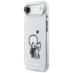 Etui Karl Lagerfeld Karl & Choupette      Back MagSafe do iPhone Air przezroczysty - imagine 2