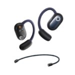 Baseus Eli Fit Open- Ear Headset Wireless Connectivity/Music USB Type-C Bluetooth Black - imagine 7