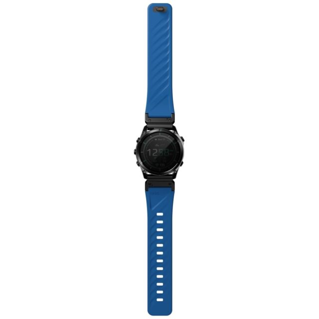 UNIQ Fluo Strap for Garmin 22mm Blue - imagine 5